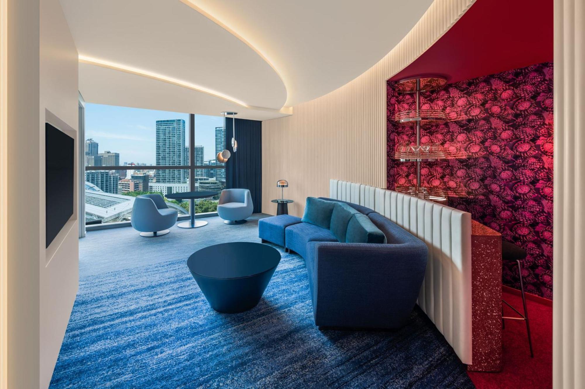 Готель W Сідней Екстер'єр фото The Living Room at The Standard East Village